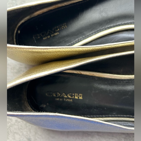 Coach Merilyn Platinum Ballet Flats - Picture 7 of 10